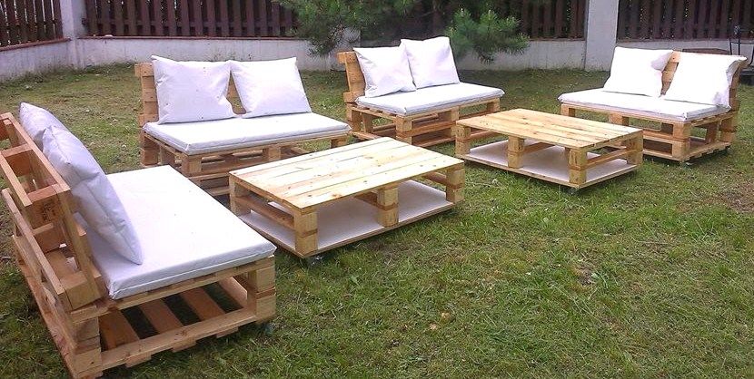 Idées pour fabriquer votre meuble de jardin en palette
