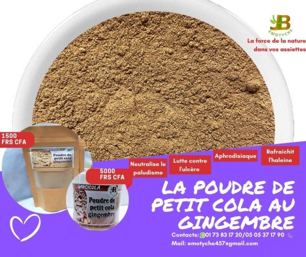 Poudre de Petit Cola au Gingimbre
