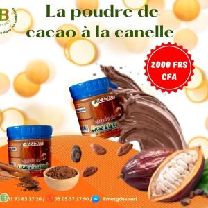 Poudre de Cacao à la canelle