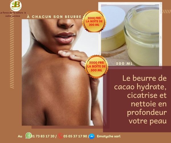 Beurre de Cacao 500ML